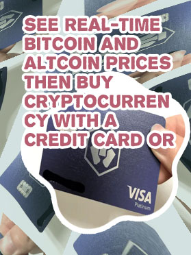 Crypto currency card